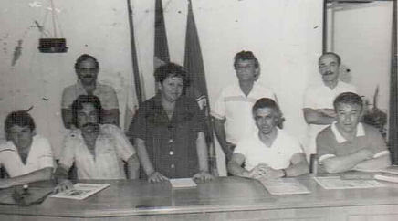 João Antunes, Paulo Urack, Raul Moreira, Cledi Cardinal, Jairo Velloso, Adelar Nascimento, Cesar Dirceu Franco e Itaner Ennes.